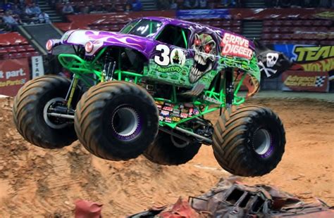 The Awesome Grave Digger Monster Trucks Monster Picture