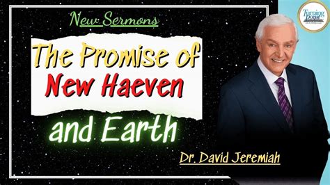 Turning Point Dr David Jeremiah New Sermons The Promise Of New