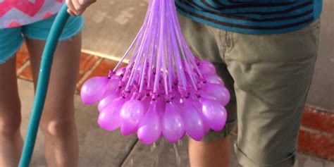 Bunch O Balloons is a hose attachment that can fill over 100 water balloons in one minute ...