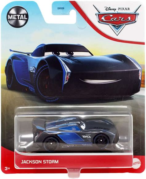 Disney Pixar Cars Cars 3 Metal Jackson Storm 155 Diecast Car Mattel