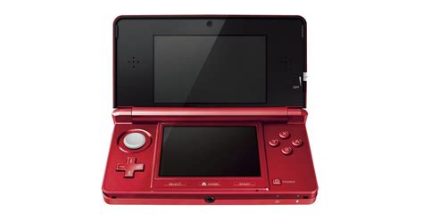 Nintendo 3ds Handheld Console Metallic Red