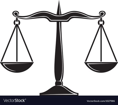 Scales Of Justice Symbol Clip Art