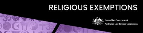 Review Into The Framework Of Religious Exemptions In Anti