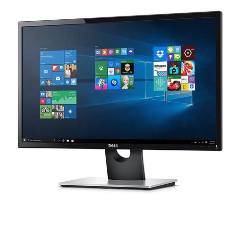 Complement your desk with a modern and chic design. Dell SE2416H Full HD 24 inch Backlit LED Monitor with VGA ...