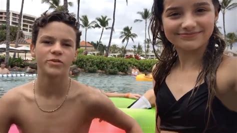 Hayden Summerall And Annie Leblanc Summer Vacation In Hawaii Youtube