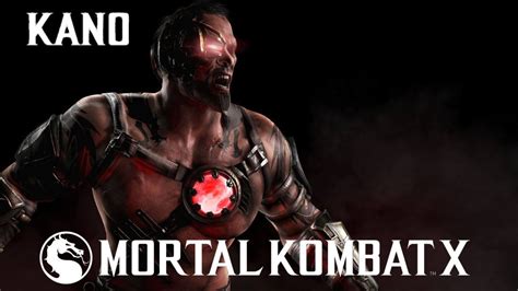 Mortal Kombat X Kano Intro X Ray And Fatality Youtube
