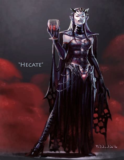 Hecate Queen Of The Damned Cdc Fernando Granea On Artstation At