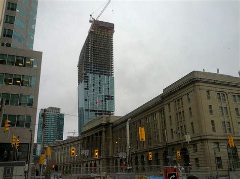 Toronto Skyscraper And Condo Blog L Tower Latest Construction Photos