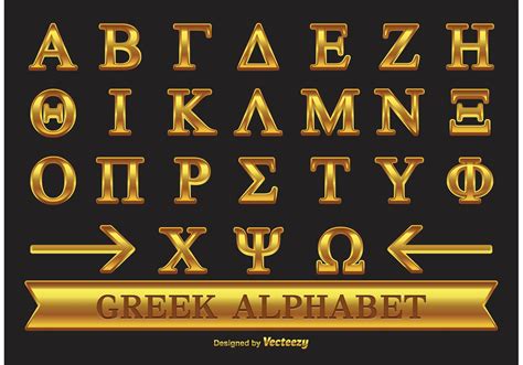 Greek Alphabet Symbols Font
