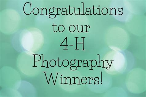 Lancaster County 4 H Members Win In State 4 H Photography Contest — Find Your County 4 H Program