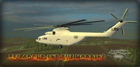 Tfsg Helicopter Mi26 Un Tfsgroup • Farming Simulator 19 17 22 Mods