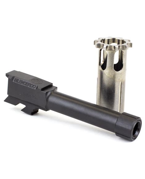 Silencerco Threaded Barrel For Glock 43 Piston Included Modern