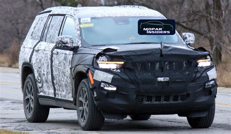 Caught 2022 Jeep® Grand Cherokee Wl Sheds Some Camo Moparinsiders