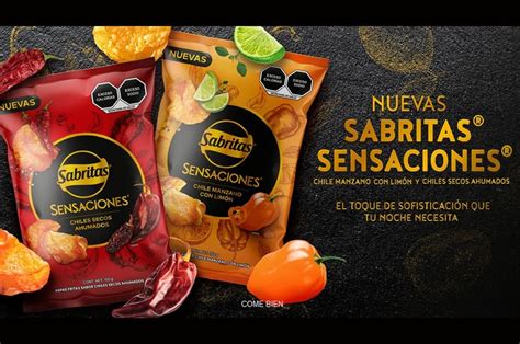 Sabritas lanza su línea Sensaciones sabores inesperados El Publicista