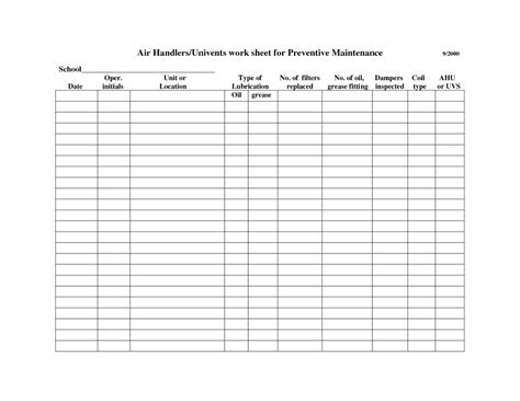 Also known as planned or scheduled maintenance, ppm can help to reduce reactive maintenance by. 7+ Facility Maintenance Checklist Templates - Excel Templates