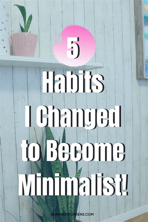 Minimalist Living Habits To Adopt Today Minimalist Living Tips