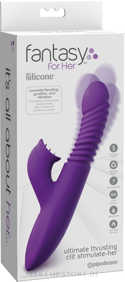 Pipedream Fantasy For Her Ultimate Thrusting Clit Stimulate Purple