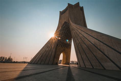Azadi Tower The Symbol Of Tehran Iran Tehran Attractions And Monuments