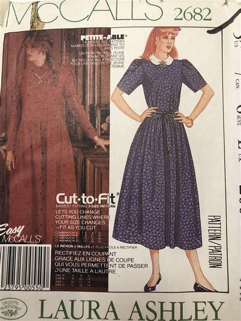 Mccalls 2682 Laura Ashley Sewing Pattern Uncut And Factory Folded