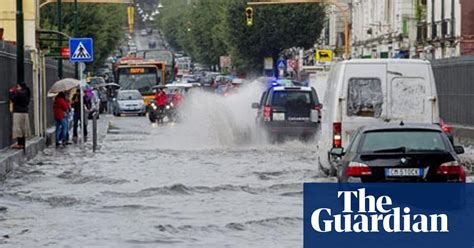 Weatherwatch Heavy Rain Storms Sweep Cars Away Flooding The Guardian
