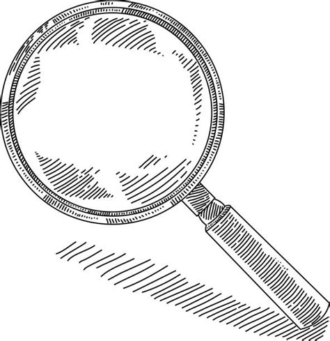Magnifying Glass On White Stock Vectors Istock