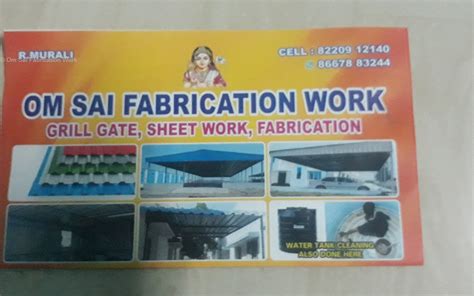 Om Sai Fabrication Work In Ambattur Chennai 600053 Sulekha Chennai