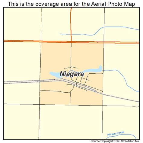 Aerial Photography Map Of Niagara Nd North Dakota