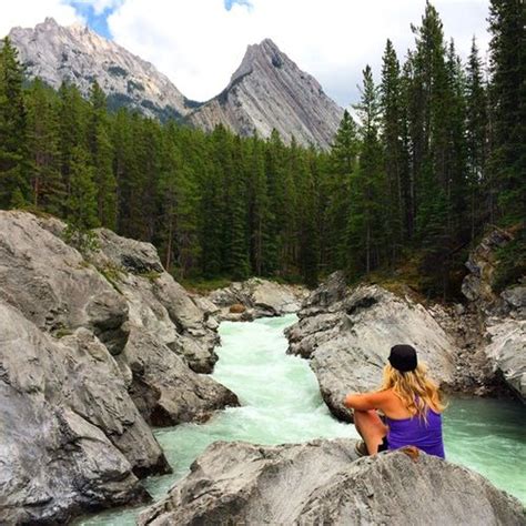 Upper Siffleur Falls Canada Canadian Rockies Fitness Center Oh The