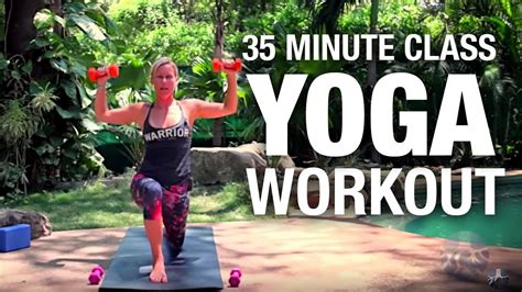 35 Minute Yoga Workout Class Five Parks Yoga Youtube