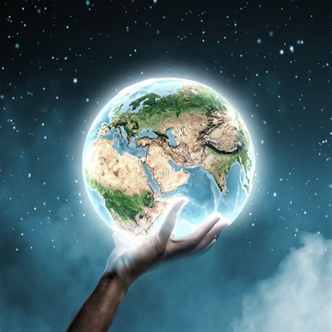 world globe background
