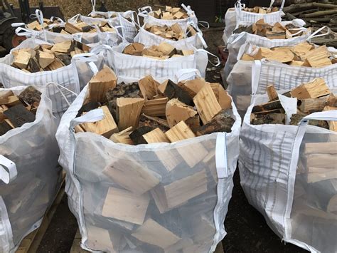 Kiln Dried Hardwood Log Bag 1m3 1 Cubic Meter Surrey Hills Firewood