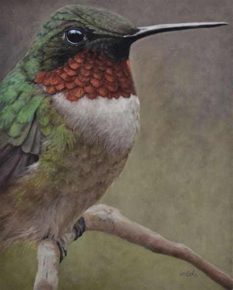 Hummingbird Painting Hummingbird Painting Wildlife Paintings