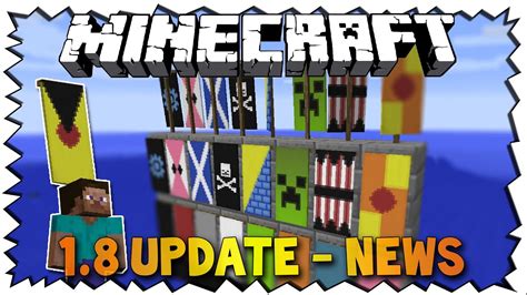 Minecraft 18 Update Banner Flaggen And Über Performance Youtube