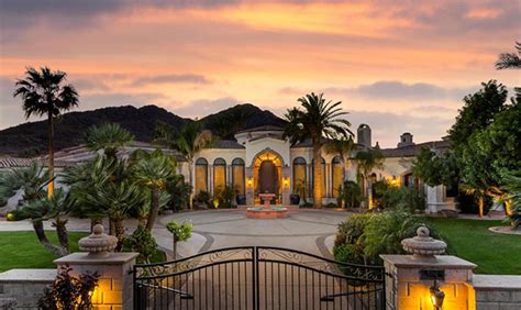 Mansion Near Camelback Mountain Listed For 77 Million