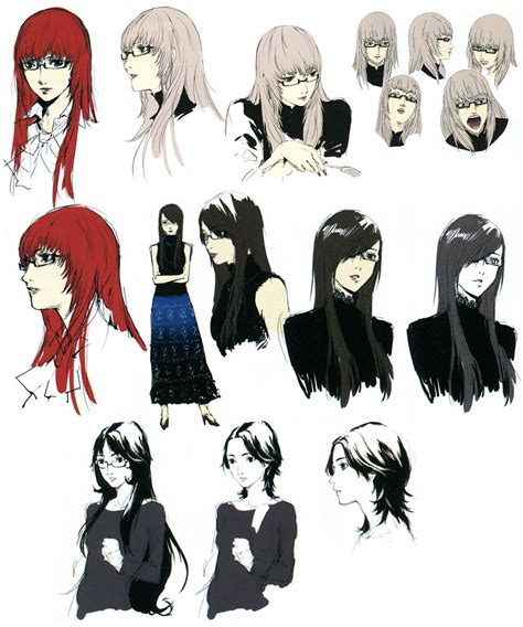 Katherine Face Catherine Character Art Game Concept Art Character