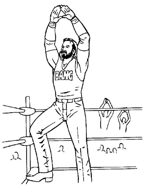 Jeff Hardy Coloring Page Clip Art Library