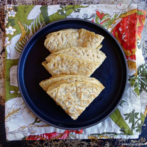 3 Ingredient Oat Chickpea Tortillas Vegan Gluten Free Powerhungry