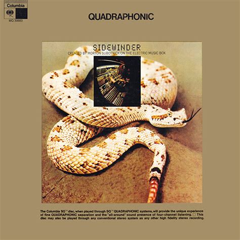 Morton Subotnick Sidewinder 1972 Vinyl Discogs
