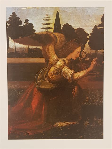Angel By Leonardo Da Vinci Signum Firenze