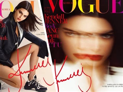 Kendall Jenner Vogue Korea March 2018 Thefashionspot