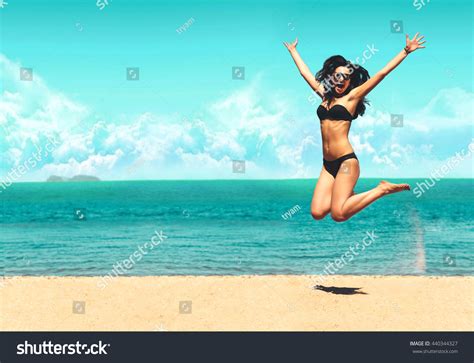 Girl Jumping Naked Images Stock Photos Vectors Shutterstock