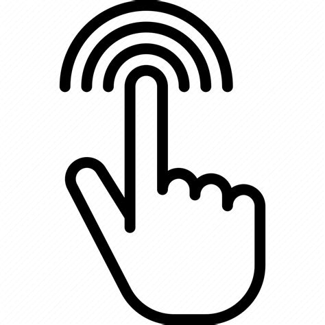 Hand Clicked Cursor Clicker Mouse Finger Gesture Icon Download