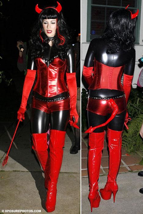 You Little Devil Britney Spears Leads Hollywood Stars In Halloween