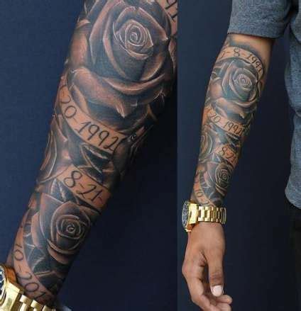 Arm Tattoo Ideas For Black Men Viraltattoo