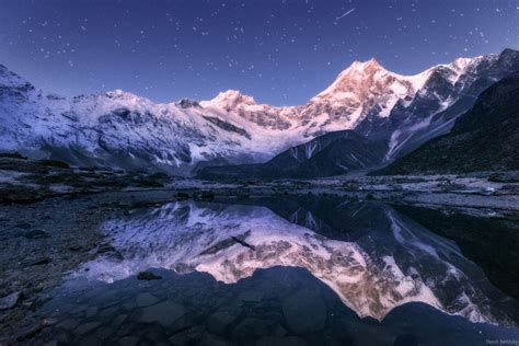 Beautiful Manaslu Nepal By Denys Bilytskyi 500px Night Landscape