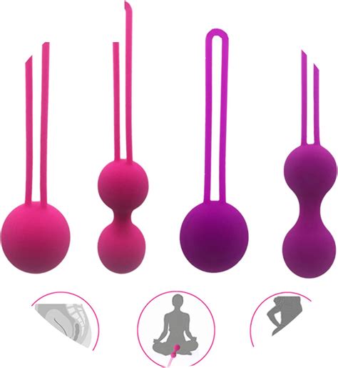 Amazon Com Pcs Kegel Balls Vaginal Tight Ball Exercise Balls Orgasms Massage Sex Toys