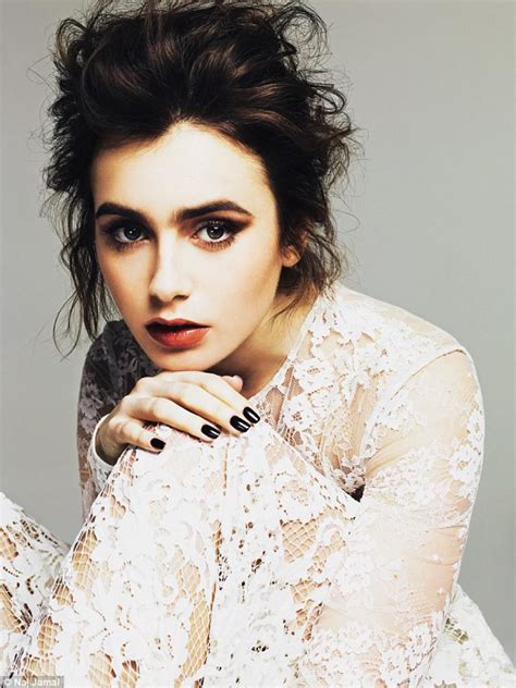 Lily Collins For Glamour Lily Collins Beauty Glamour