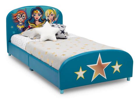 Dc Super Hero Girls Upholstered Twin Bed Bb87147sg 1205 By Delta