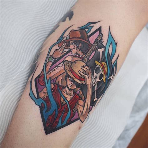 The complex anime one piece focuses on a young man named monkey d. Tattoo uploaded by Godfrey Atlantis | One Piece. Luffy and ...