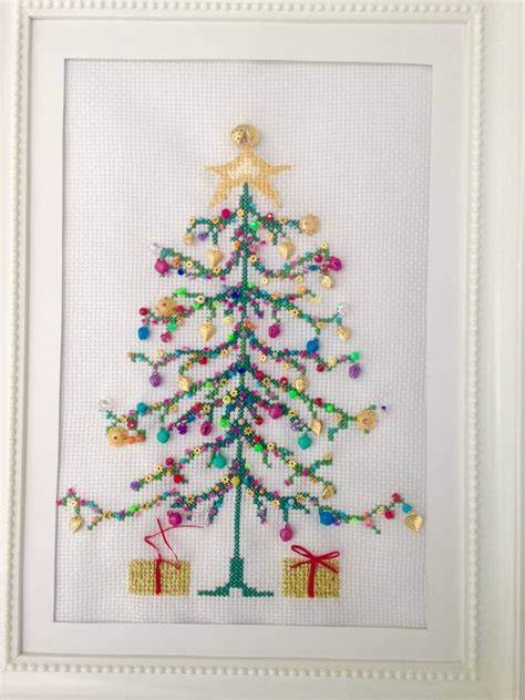 cross stitch christmas tree pattern free patterns annie beez hobby